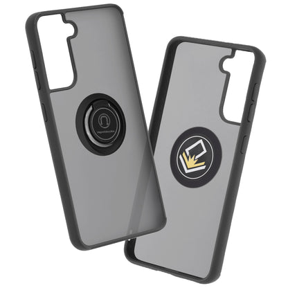 Hülle für Samsung Galaxy S21 5G G991, Techsuit, Glinth, Schwarz