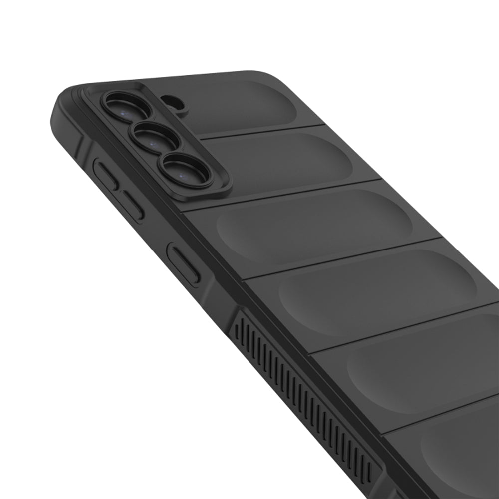 Hülle für Samsung Galaxy S21 5G G991, Techsuit, Magic Shield, Schwarz