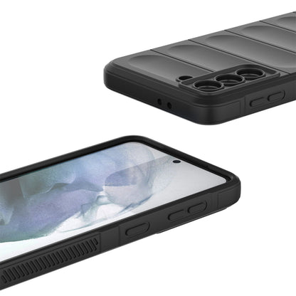 Hülle für Samsung Galaxy S21 5G G991, Techsuit, Magic Shield, Schwarz