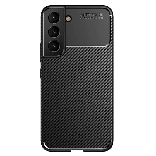 Hülle für Samsung Galaxy S21 FE 5G G990, Techsuit, CarbonFiber, Schwarz