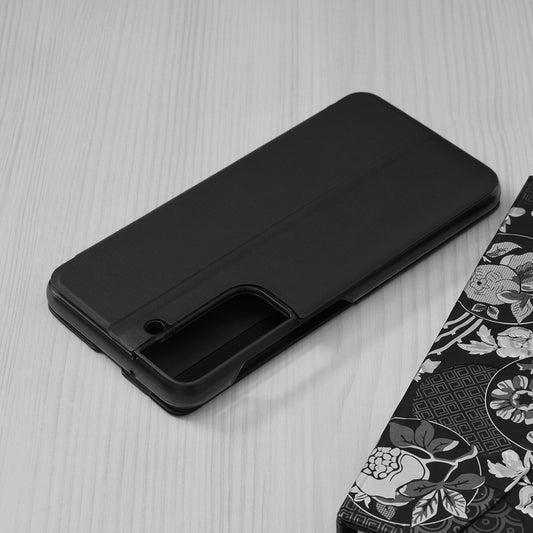 Hülle für Samsung Galaxy S21 FE 5G G990, Techsuit, eFold, Schwarz
