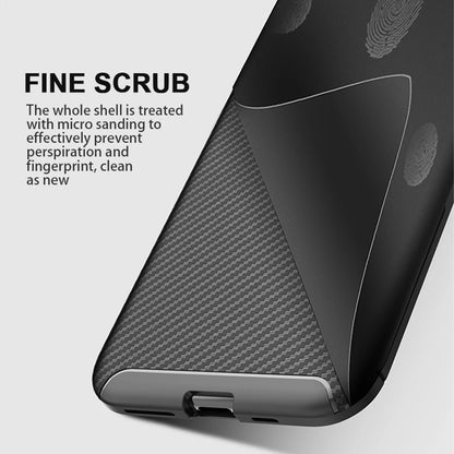 Coque pour Samsung Galaxy S21 Ultra 5G G998, Techsuit, Fibre de carbone, Noire
