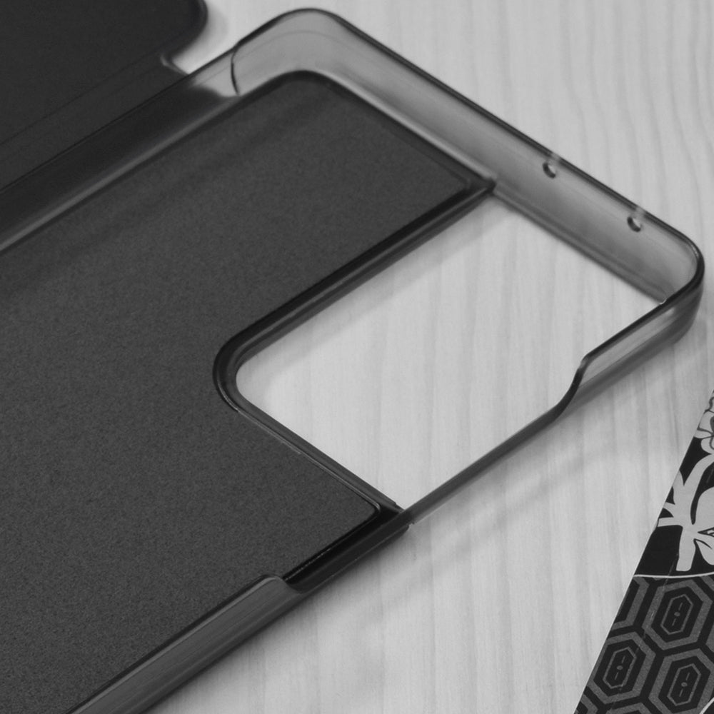Case for Samsung Galaxy S21 Ultra 5G G998, Techsuit, eFold, Black