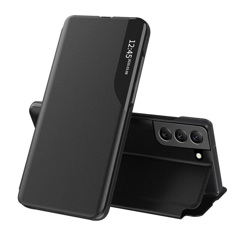 Coque pour Samsung Galaxy S22+ 5G S906, Techsuit, eFold, Noire