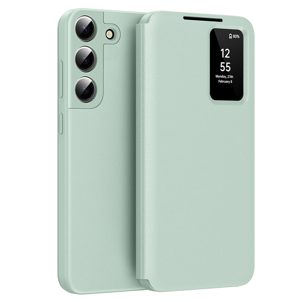 Case for Samsung Galaxy S22+ 5G S906, Techsuit, SmartView, Green