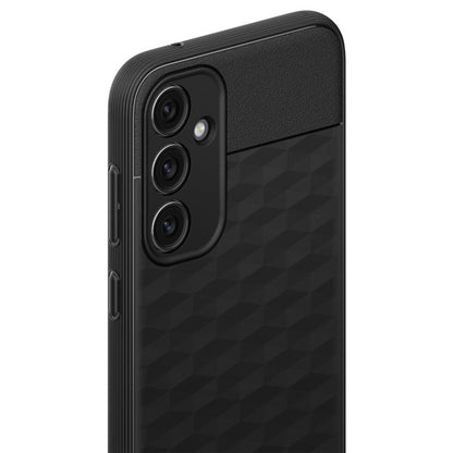 Étui pour Samsung Galaxy S23 FE S711, Spigen, Caseology Parallax, Noir Mat
