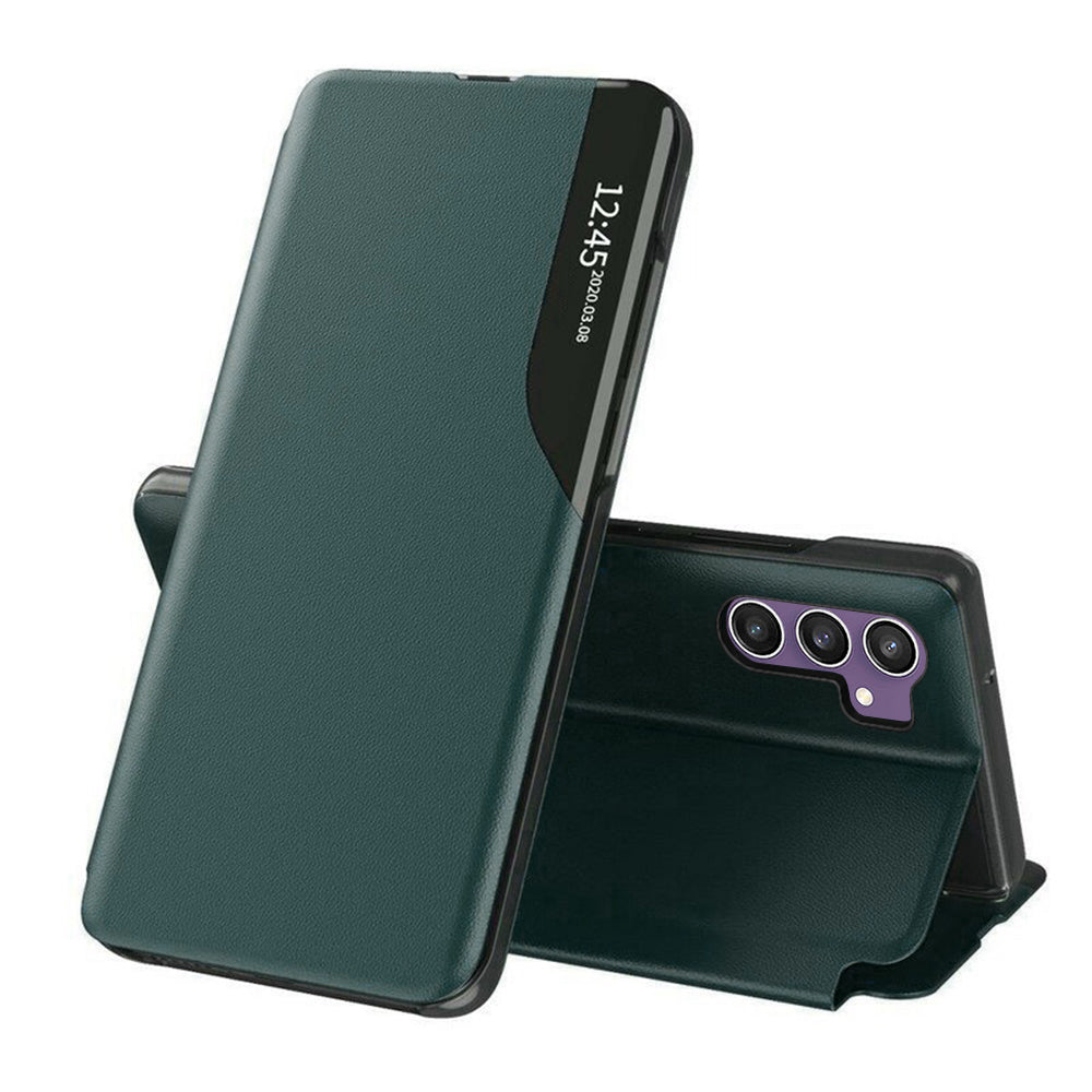 Coque pour Samsung Galaxy S23 FE S711, Techsuit, eFold, Vert