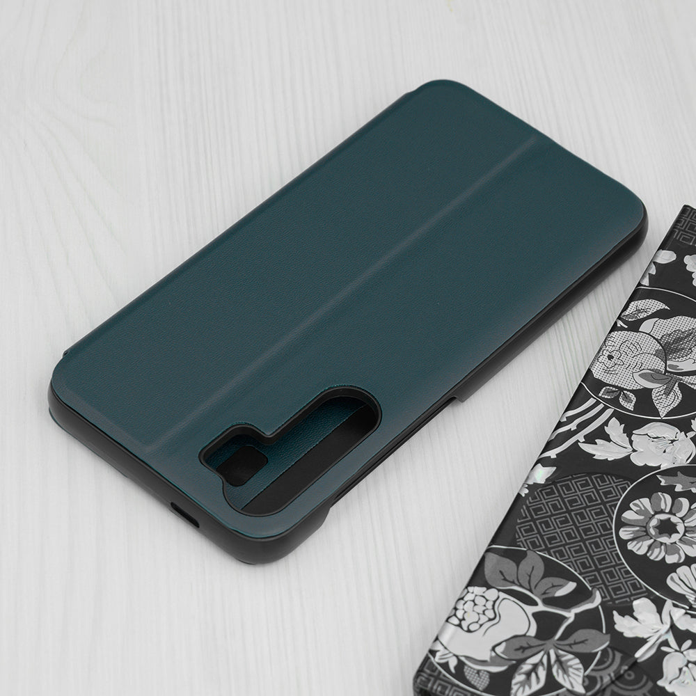 Coque pour Samsung Galaxy S23 FE S711, Techsuit, eFold, Vert