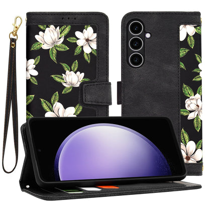 Hülle für Samsung Galaxy S23 FE S711, Techsuit, FlipCraft, Schwarz