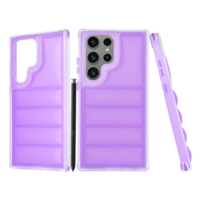 Hülle für Samsung Galaxy S23 FE S711, Techsuit, Wave Shield, Lila