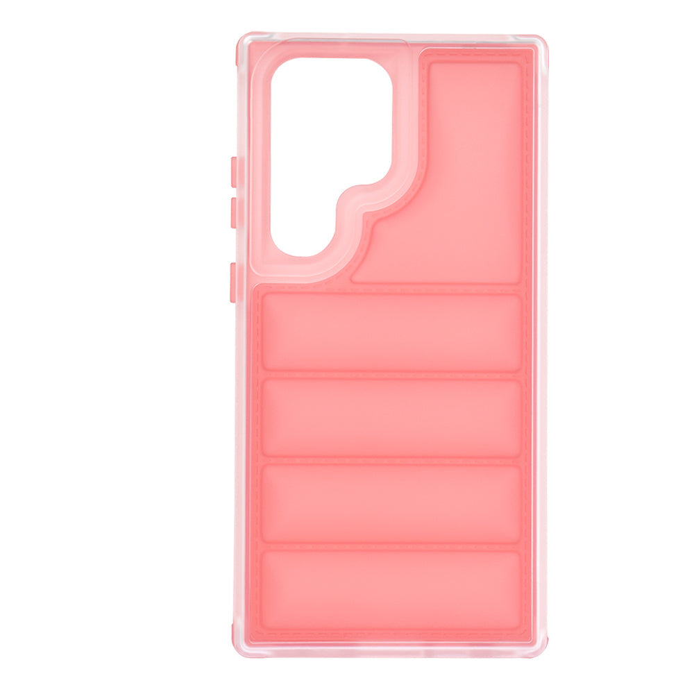 Case for Samsung Galaxy S23 FE S711, Techsuit, Wave Shield, Red