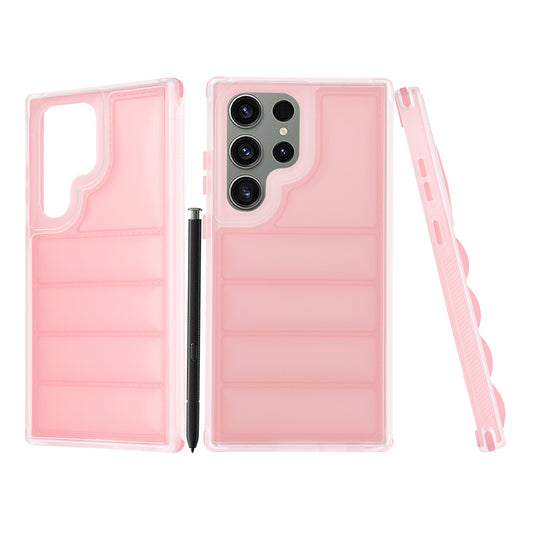Hülle für Samsung Galaxy S23 FE S711, Techsuit, Wave Shield, Rosa