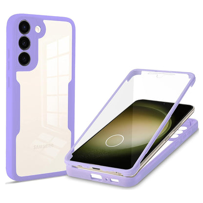Hülle für Samsung Galaxy S23+ S916, Techsuit, ColorVerse 360, Lila