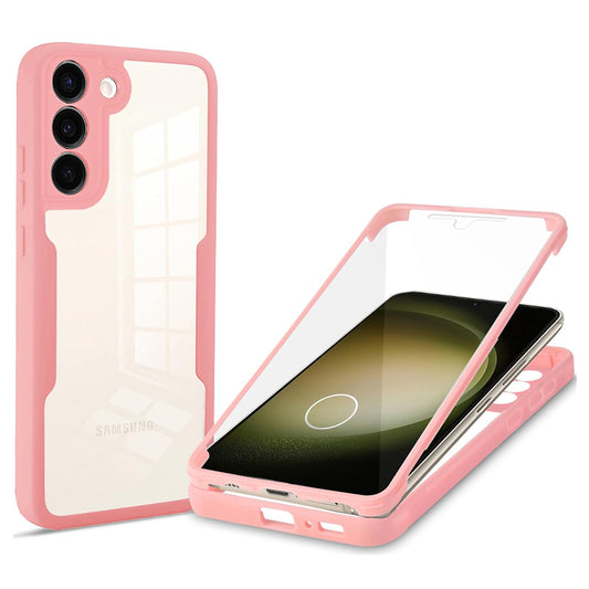 Coque pour Samsung Galaxy S23+ S916, Techsuit, ColorVerse 360, Rose