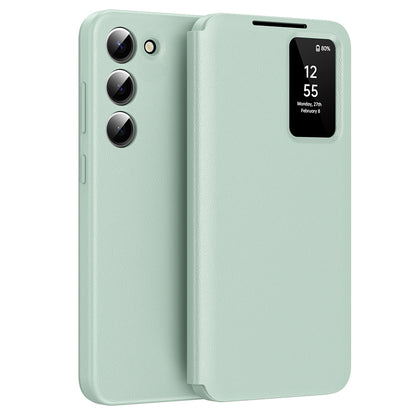 Coque pour Samsung Galaxy S23+ S916, Techsuit, SmartView, Vert