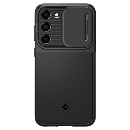 Étui pour Samsung Galaxy S23 S911, Spigen, Optik Armor, Noir
