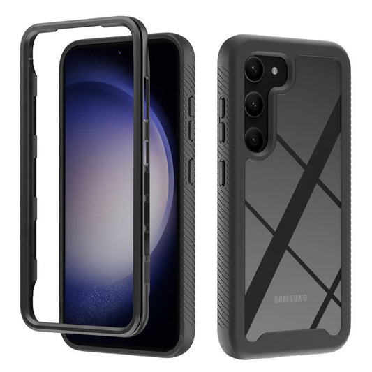 Hülle für Samsung Galaxy S23 S911, Techsuit, Defense360 Pro, Schwarz