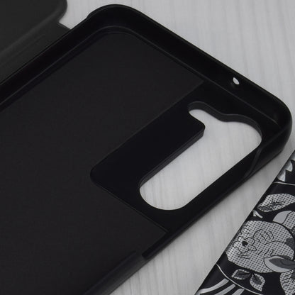 Coque pour Samsung Galaxy S23 S911, Techsuit, eFold, Noire