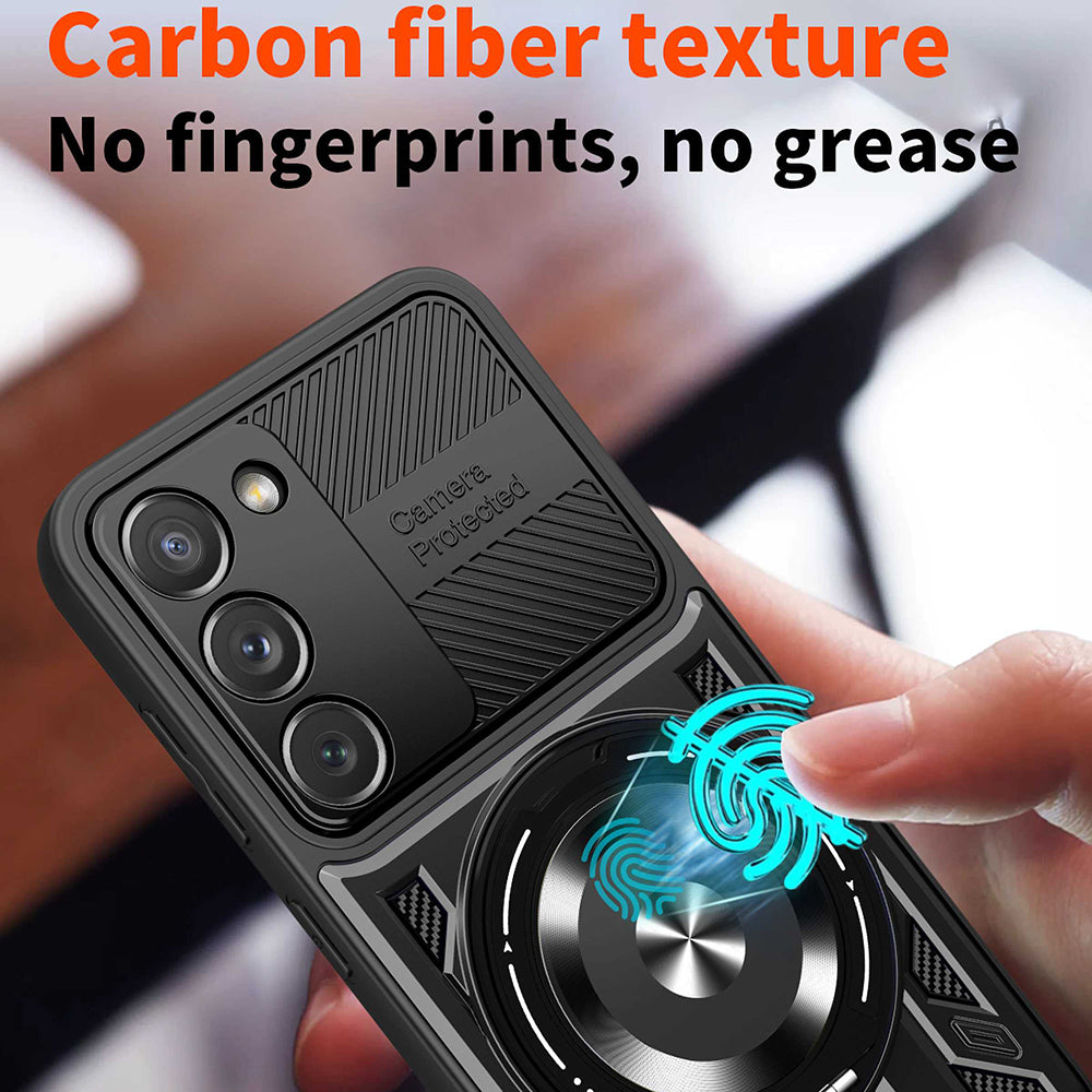 Coque pour Samsung Galaxy S23 S911, Techsuit, RuggedCam, Gris