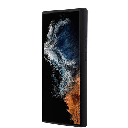 Hülle für Samsung Galaxy S23 Ultra S918, Karl Lagerfeld, Silicone Choupette, Schwarz