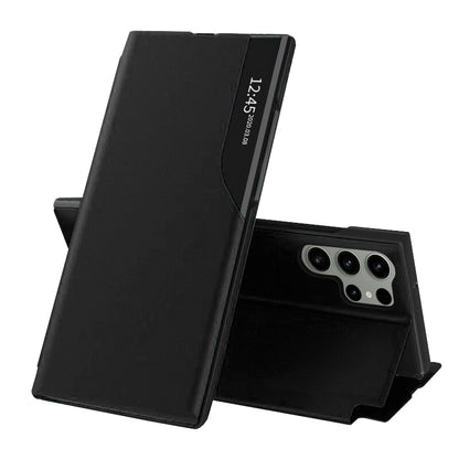 Coque pour Samsung Galaxy S23 Ultra S918, Techsuit, eFold, Noire