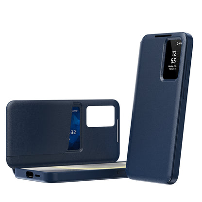 Case for Samsung Galaxy S23 Ultra S918, Techsuit, SmartView, Blue