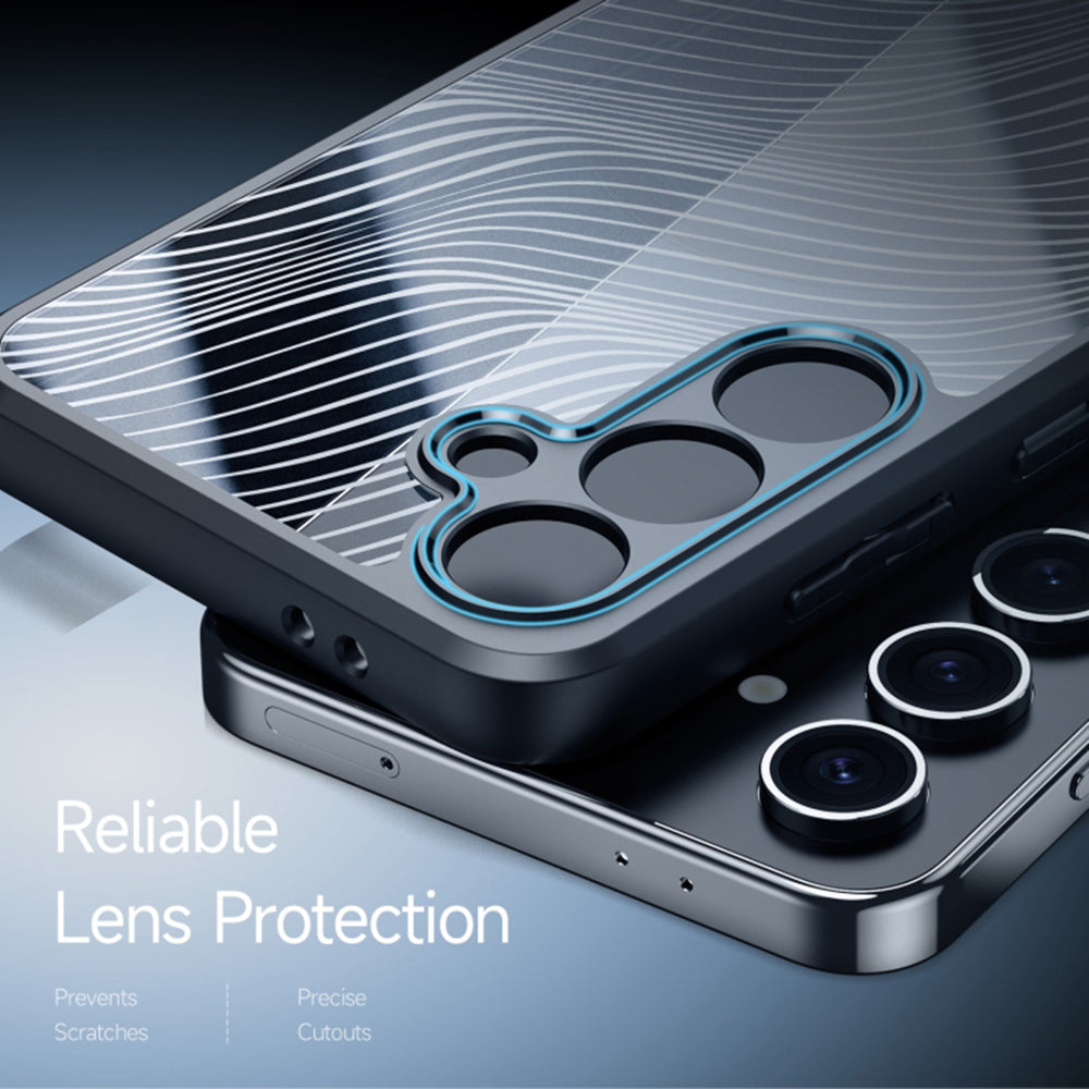 Hülle für Samsung Galaxy S24 FE S721, DUX DUCIS, Aimo, Schwarz