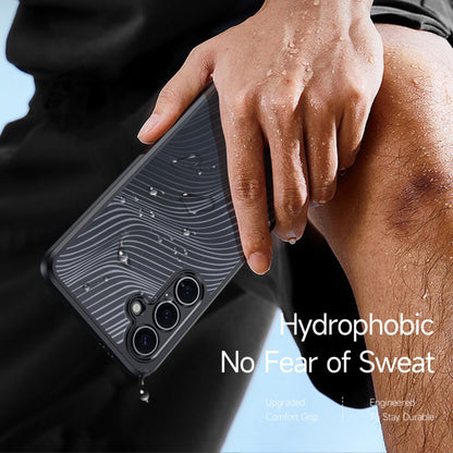 Hülle für Samsung Galaxy S24 FE S721, DUX DUCIS, Aimo, Schwarz