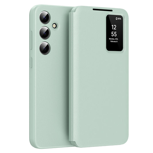 Hülle für Samsung Galaxy S24+ S926, Techsuit, SmartView, Grün