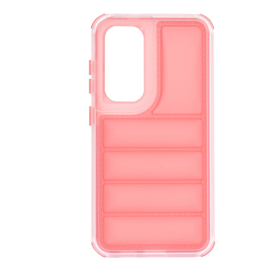 Coque pour Samsung Galaxy S24+ S926, Techsuit, Wave Shield, Rouge