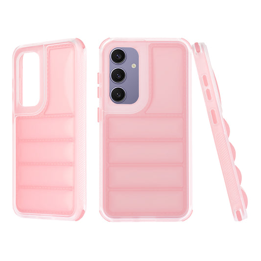 Coque pour Samsung Galaxy S24+ S926, Techsuit, Wave Shield, Rose