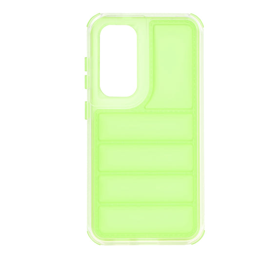 Coque pour Samsung Galaxy S24+ S926, Techsuit, Wave Shield, Vert