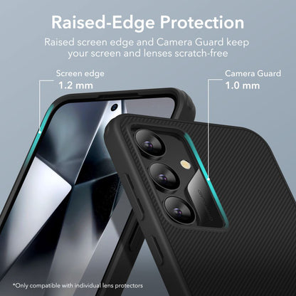 Hülle für Samsung Galaxy S24 S921, ESR, Air Shield Boost Kickstand, Schwarz