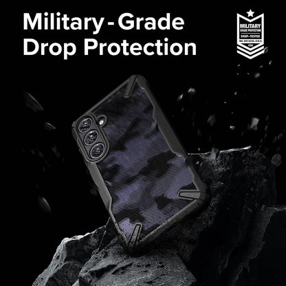 Étui pour Samsung Galaxy S24 S921, Ringke, Fusion X, Noir