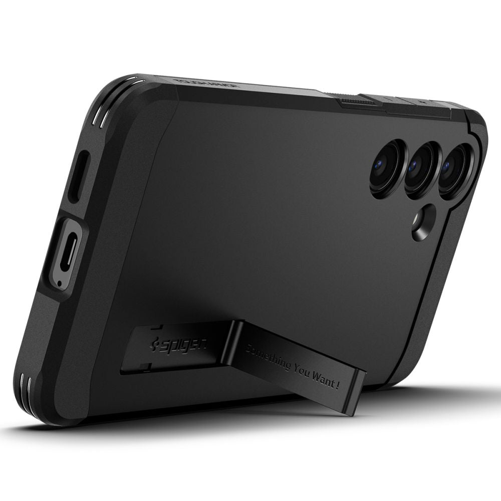 Hülle für Samsung Galaxy S24 S921, Spigen, Tough Armor, Schwarz ACS07355