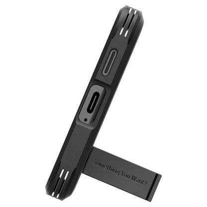 Hülle für Samsung Galaxy S24 S921, Spigen, Tough Armor, Schwarz ACS07355