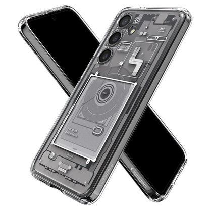 Étui pour Samsung Galaxy S24 S921, Spigen, Ultra Hybrid Zero One, Blanc