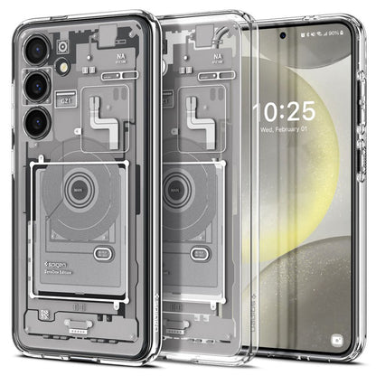 Étui pour Samsung Galaxy S24 S921, Spigen, Ultra Hybrid Zero One, Blanc