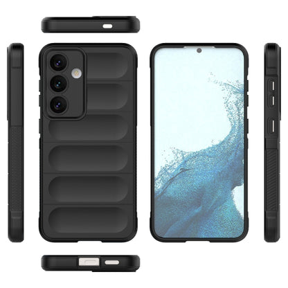 Coque pour Samsung Galaxy S24 S921, Techsuit, Magic Shield, Noire