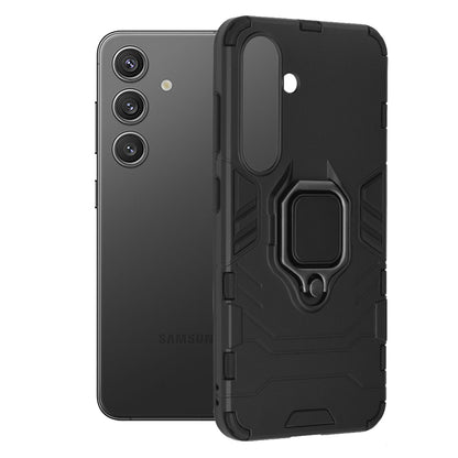 Hülle für Samsung Galaxy S24 S921, Techsuit, Shield, Schwarz