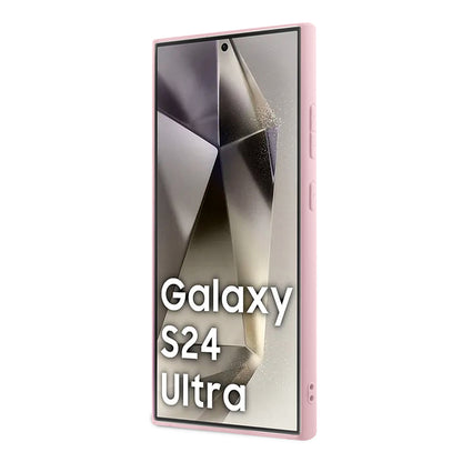 Étui pour Samsung Galaxy S24 Ultra S928, Guess, Glitter Script, Doré