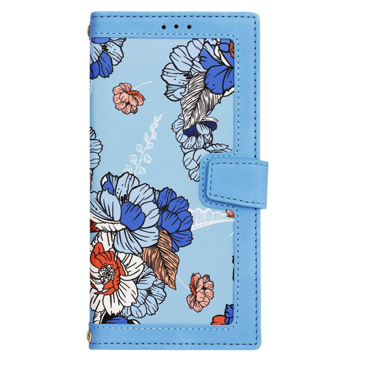Coque pour Samsung Galaxy S24 Ultra S928, Techsuit, FlipCraft, Bleu