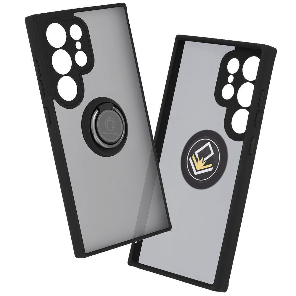 Coque pour Samsung Galaxy S24 Ultra S928, Techsuit, Glinth, Noire