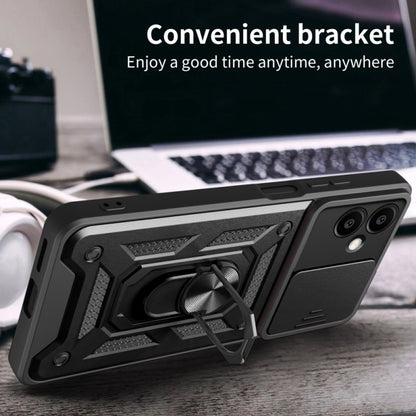 Coque pour Samsung Galaxy S25 Edge S937, Techsuit, CamShield, Noire