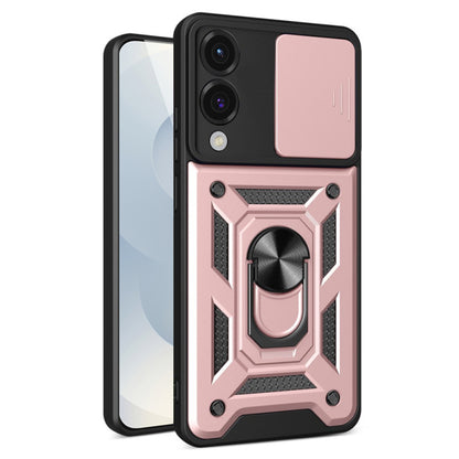 Coque pour Samsung Galaxy S25 Edge S937, Techsuit, CamShield, Rose