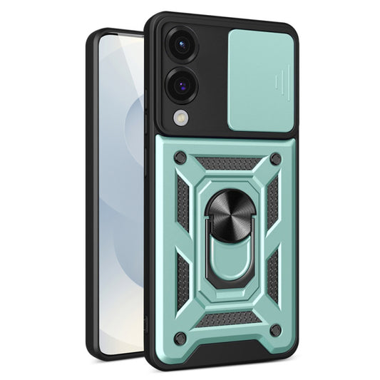 Coque pour Samsung Galaxy S25 Edge S937, Techsuit, CamShield, Vert