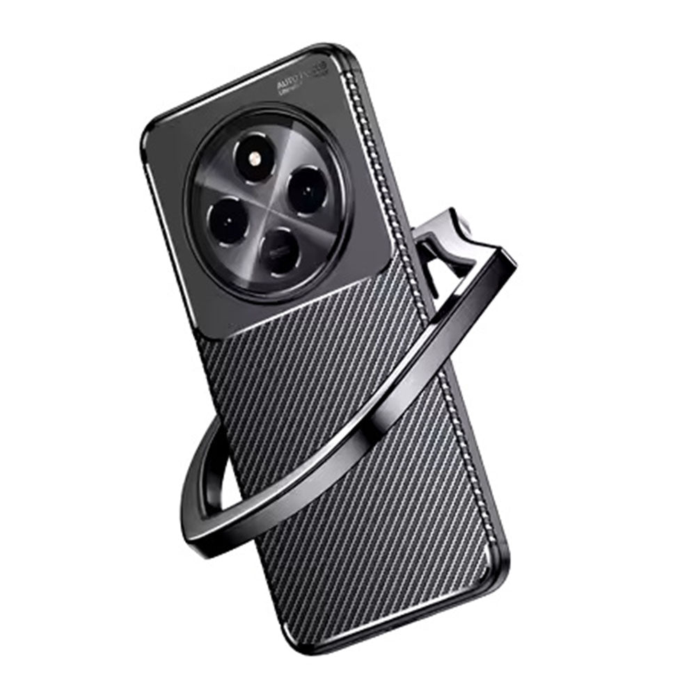 Case for Samsung Galaxy S25 Edge S937, Techsuit, CarbonFiber, Black