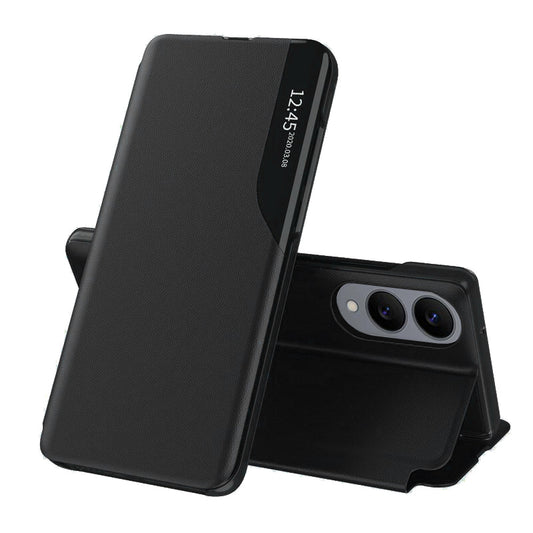 Hülle für Samsung Galaxy S25 Edge S937, Techsuit, eFold, Schwarz