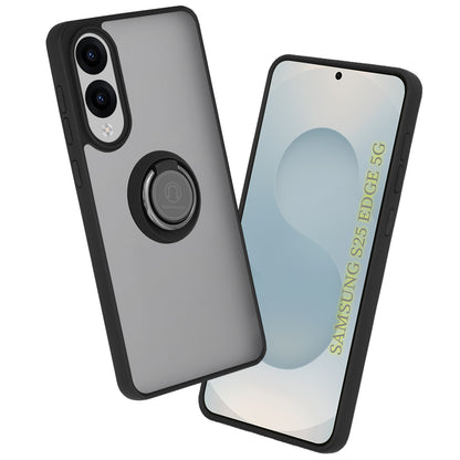 Coque pour Samsung Galaxy S25 Edge S937, Techsuit, Glinth, Noire