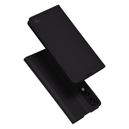 Hülle für Samsung Galaxy S25 Edge S937, Techsuit, Magskin Book, Schwarz